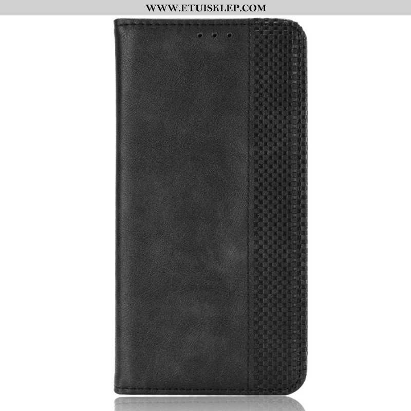 Etui Na Telefon do Realme GT Neo 3 Etui Folio Retro Tekstura